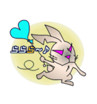 やんちゃウサギの「バットくん(悪兎君)」（個別スタンプ：33）