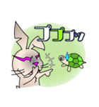 やんちゃウサギの「バットくん(悪兎君)」（個別スタンプ：39）
