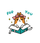 Funny Corgi Kaka（個別スタンプ：1）