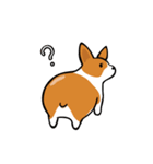 Funny Corgi Kaka（個別スタンプ：13）