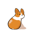 Funny Corgi Kaka（個別スタンプ：15）