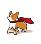 Funny Corgi Kaka（個別スタンプ：21）