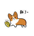 Funny Corgi Kaka（個別スタンプ：27）