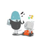 ジョニー＆エイリアン（個別スタンプ：7）