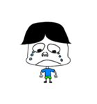 センター分けの男の子（個別スタンプ：5）