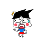 センター分けの男の子（個別スタンプ：8）