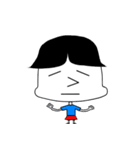 センター分けの男の子（個別スタンプ：9）