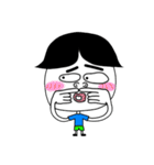 センター分けの男の子（個別スタンプ：15）