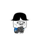 センター分けの男の子（個別スタンプ：16）