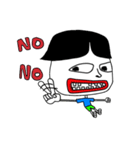 センター分けの男の子（個別スタンプ：17）