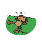 Mon Mon The Monkey（個別スタンプ：16）