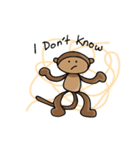 Mon Mon The Monkey（個別スタンプ：34）