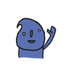 ミスターブルー 騒がしいヤツ（個別スタンプ：3）