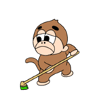 さるさ（個別スタンプ：4）