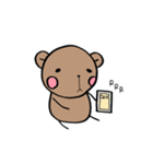 くますん ぽんやりと。（個別スタンプ：5）