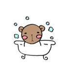 くますん ぽんやりと。（個別スタンプ：21）