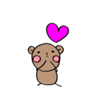 くますん ぽんやりと。（個別スタンプ：32）