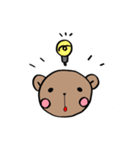 くますん ぽんやりと。（個別スタンプ：38）