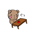 くますん ぽんやりと。（個別スタンプ：40）