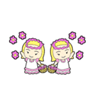 Wedding/Marriage: Bride ＆ Groom（個別スタンプ：4）