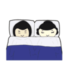 Wedding/Marriage: Bride ＆ Groom（個別スタンプ：39）