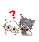 カミオくんとメエちゃん（個別スタンプ：6）