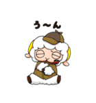 カミオくんとメエちゃん（個別スタンプ：13）