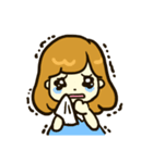 ぶりっ子でごめんぬ（個別スタンプ：23）