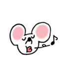 まっしろネズミのちゅう（個別スタンプ：40）