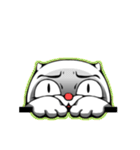 ふてぶてしい顔のにゃんこ2（個別スタンプ：11）