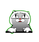 ふてぶてしい顔のにゃんこ2（個別スタンプ：15）