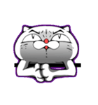 ふてぶてしい顔のにゃんこ2（個別スタンプ：17）