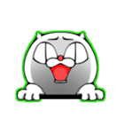 ふてぶてしい顔のにゃんこ2（個別スタンプ：37）