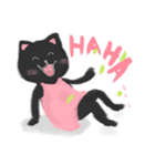 Black Cat Monmon（個別スタンプ：2）