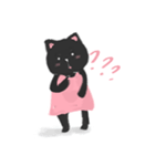 Black Cat Monmon（個別スタンプ：4）