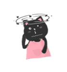 Black Cat Monmon（個別スタンプ：18）
