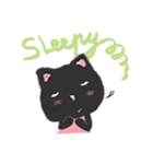 Black Cat Monmon（個別スタンプ：31）