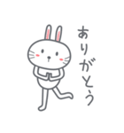 Usagi : Bunny is Happy ver.JP（個別スタンプ：3）