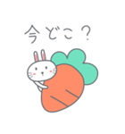 Usagi : Bunny is Happy ver.JP（個別スタンプ：34）