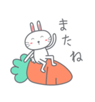 Usagi : Bunny is Happy ver.JP（個別スタンプ：35）