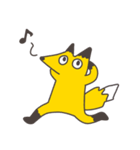 のびのびきつね（個別スタンプ：1）