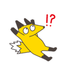 のびのびきつね（個別スタンプ：13）
