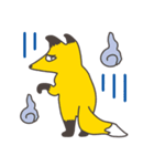 のびのびきつね（個別スタンプ：22）
