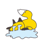 のびのびきつね（個別スタンプ：26）