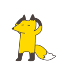 のびのびきつね（個別スタンプ：30）