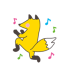 のびのびきつね（個別スタンプ：33）