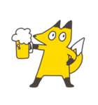 のびのびきつね（個別スタンプ：39）
