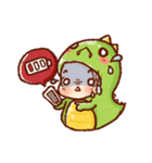 Baby Dino Jinosaurus ( 'Eng )（個別スタンプ：1）