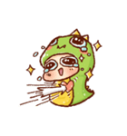 Baby Dino Jinosaurus ( 'Eng )（個別スタンプ：8）