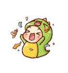 Baby Dino Jinosaurus ( 'Eng )（個別スタンプ：11）